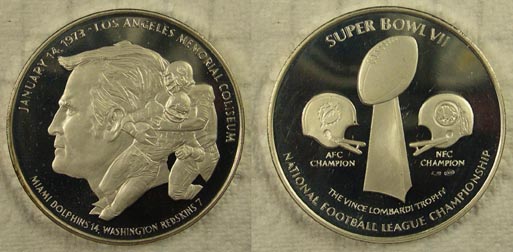 Super Bowl VII' Art Bar. MAIN