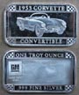 1953 Corvette Convertible' Art Bar. THUMBNAIL