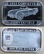 1955 Corvette Convertible' Art Bar. THUMBNAIL