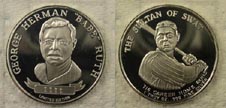 Babe Ruth - The Sultan Of Swat' Art Bar. THUMBNAIL