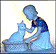 Friends, Bing & Grondahl Figurine #2249 THUMBNAIL