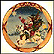 Santa In Greenland Collector Plate by Hans Henrik Hansen THUMBNAIL