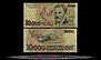 Brazil Banknote, 10,000 Cruzeiros, ND (1993), P#233c THUMBNAIL