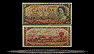 Canada Banknote, 2 Dollars, 1954, P#67b THUMBNAIL