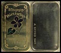 Happy Birthday 1974 - enameled' Art Bar by Ceeco Mint. THUMBNAIL