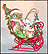 Nate - Santa's Sleigh Is On Its Way, Cherished Teddies Figurine #118390 THUMBNAIL