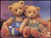 Tucker & Travis - We're In This Together, Cherished Teddies Figurine #127973 THUMBNAIL