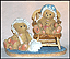Priscilla & Greta - Our Hearts Belong To You - Intl. Lt. Ed., Cherished Teddies Figurine #128031F THUMBNAIL