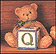 Bear With Q Block, Cherished Teddies Block Letter #158488Q THUMBNAIL