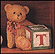 Bear With T Block, Cherished Teddies Block Letter #158488T THUMBNAIL