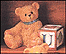 Bear With U Block, Cherished Teddies Block Letter #158488U THUMBNAIL
