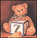 Bear With Z Block, Cherished Teddies Block Letter #158488Z THUMBNAIL