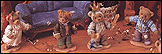 Nutcracker Suite Collector Set - Herr Drosselmeyer, Mouse King, Clara, And Boy Prince  #272388 THUMBNAIL