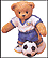 Whitney - We Make A Winning Team, Cherished Teddies Figurine #302678 THUMBNAIL