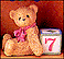 Teddy And 7, Cherished Teddies Figurine #302902 THUMBNAIL
