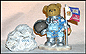 Neil -  One Small Step For Love, One Giant Leap For Friendship, Cherished Teddies Figurine #601659 THUMBNAIL