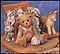Bear With Toy Chest - Old Friends Are The Best Friends, Cherished Teddies Musical #627453 THUMBNAIL