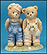 Ernest & Bugsy - Looks Like Trouble Is, Cherished Teddies Figurine #661864 THUMBNAIL