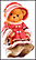 Loretta - I'm Warm And Cozy Over You, Cherished Teddies Figurine #666963 THUMBNAIL