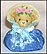 Blue Spring Bonnet, Cherished Teddies Figurine #873403 THUMBNAIL