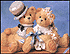 Robbie & Rachel - Love Bears All Things, Cherished Teddies Figurine #911402 THUMBNAIL