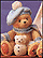 Jack (January) - A New Year With Old Friends, Cherished Teddies Figurine #914754 THUMBNAIL