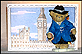 T. James Bear (With Blue Coat And Black Briefcase 2001, Cherished Teddies Figurine #CT107 THUMBNAIL