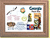 Georgia State Quarter Frame - with Gold Plated State Quarter THUMBNAIL