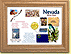 Nevada State Quarter Frame - with Gold Plated State Quarter THUMBNAIL