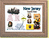 New Jersey State Quarter Frame - with Gold Plated State Quarter THUMBNAIL