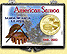 American Samoa - Beach Snaplock Display - with Gold Plated Territorial Quarter THUMBNAIL