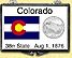 Colorado - State Flag Snaplock Display THUMBNAIL