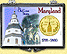 Maryland - Old Line State Snaplock Display - with Gold Plated State Quarter THUMBNAIL