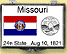 Missouri - State Flag Snaplock Display THUMBNAIL