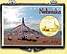 Nebraska - Chimney Rock Snaplock Display - with Gold Plated State Quarter THUMBNAIL
