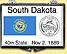 South Dakota - State Flag Snaplock Display THUMBNAIL