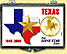 Texas - Lone Star State Snaplock Display - with Gold Plated State Quarter THUMBNAIL