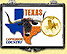 Texas - Longhorn Country Snaplock Display - with Gold Plated State Quarter THUMBNAIL