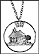 Iowa Cut-Out Coin Necklace THUMBNAIL