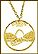 Missouri, Gold Plated Cut-Out Coin Necklace THUMBNAIL