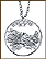 Mississippi Cut-Out Coin Necklace THUMBNAIL