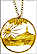 Nebraska, Gold Plated Cut-Out Coin Necklace THUMBNAIL