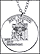 New Mexico Cut-Out Coin Necklace THUMBNAIL