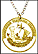 Northern Mariana Islands Gold Plated Cut-Out Coin Necklace THUMBNAIL
