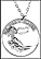Virgin Islands Cut-Out Coin Necklace THUMBNAIL