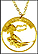Virgin Islands Gold Plated Cut-Out Coin Necklace THUMBNAIL