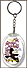 Colorado - State Bird & Flower Keychain - with Gold Plated State Quarter THUMBNAIL