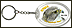 Iowa - Hawkeye State Keychain THUMBNAIL