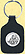 Acadia National Park Quarter Leather Keyring THUMBNAIL