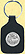 Apostle Islands National Lakeshore Quarter Leather Keyring THUMBNAIL